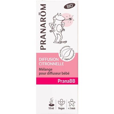 Pranarom Pranarôm Bébé Citronella Melange Diffuseur 10ml Pranarom Pranarôm Bébé Citronella Melange Diffuseur 10ml