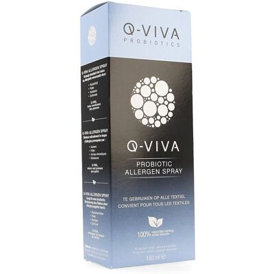 Spray Probiotique Q-Viva - Anti-Allergènes - 180 ml Spray Probiotique Q-Viva - Anti-Allergènes - 180 ml