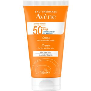 Avene Crème Très Haute Protection SPF50+ pour Peau Sèche et Sensible - 50ml - SPF Visage - Face The Future Avene Crème Très Haute Protection SPF50+ pour Peau Sèche et Sensible - 50ml - SPF Visage - Face The Future