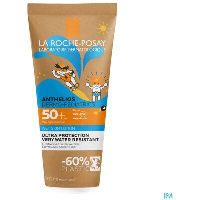 Lotion solaire Wet Skin SPF50+ La Roche-Posay pour enfants Lotion solaire Wet Skin SPF50+ La Roche-Posay pour enfants