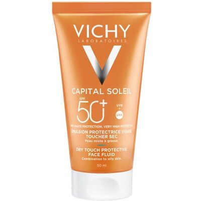 Vichy - Capital Soleil SPF 50 Fluide Matifiant Visage Vichy - Capital Soleil SPF 50 Fluide Matifiant Visage
