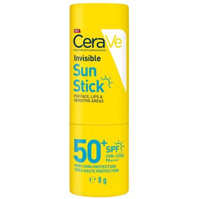 CeraVe Sun Stick Solaire Invisible SPF50+ 8 Gr CeraVe Sun Stick Solaire Invisible SPF50+ 8 Gr