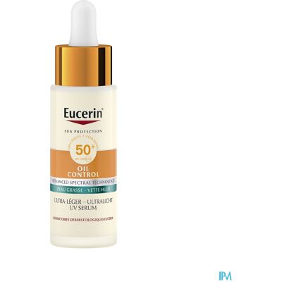 Eucerin Sun Oil Control Serum Ultra Legère SPF50 30ml Eucerin Sun Oil Control Serum Ultra Legère SPF50 30ml