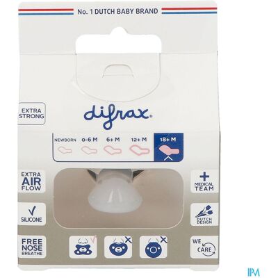 Sucette en silicone Difrax X-Fort grande - Produit pour bébé Sucette en silicone Difrax X-Fort grande - Produit pour bébé