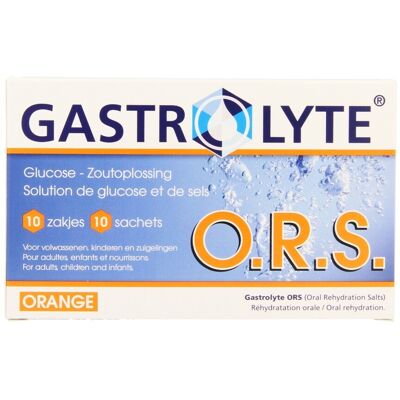 Gastrolyte O.R.S. Orange - Sachets de Rehydratation Gastrolyte O.R.S. Orange - Sachets de Rehydratation