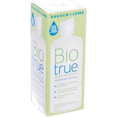 Bausch & Lomb Biotrue Solution Tout Usage - Solution pour lentilles de contact Bausch & Lomb Biotrue Solution Tout Usage - Solution pour lentilles de contact
