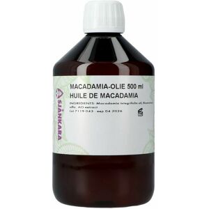 Sjankara Macadamia Huile Vegetale 500ml Sjankara Macadamia Huile Vegetale 500ml