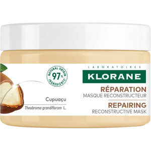 Klorane Cupuaçu Masque Réparation, Régénérant & Nourrissant, Cheveux Très Secs, Abîmés 250ml Klorane Cupuaçu Masque Réparation, Régénérant & Nourrissant, Cheveux Très Secs, Abîmés 250ml