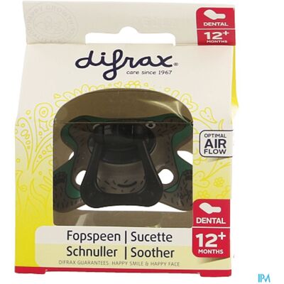Sucette Difrax Dentaire 12+ Mois - Girafe - Tétine Sucette Difrax Dentaire 12+ Mois - Girafe - Tétine