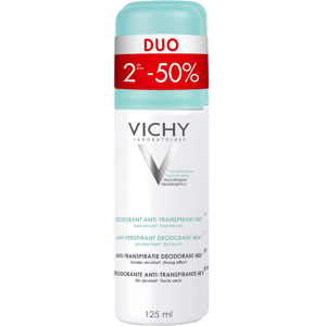 Vichy Déodorant Anti-transpirant 48h Promo 2x125ml Vichy Déodorant Anti-transpirant 48h Promo 2x125ml
