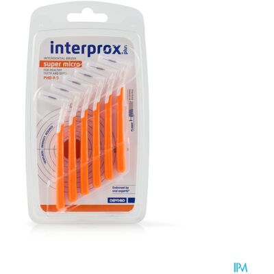 Interprox Plus Super Micro Orange - Brosse interdentaire Interprox Plus Super Micro Orange - Brosse interdentaire