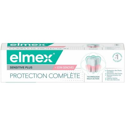 Elmex Sensitive Dentifrice Plus Protection Complete 75ml Elmex Sensitive Dentifrice Plus Protection Complete 75ml