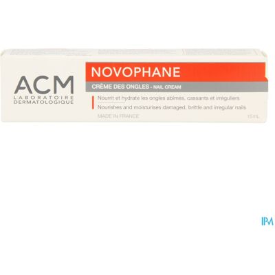 ACM Novophane Creme Nourris. Ongle Tube 15ml ACM Novophane Creme Nourris. Ongle Tube 15ml
