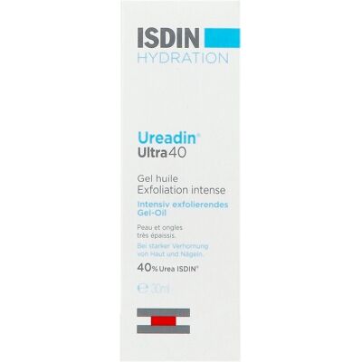 Isdin Ureadin Ultra40 Gel Huile - Soin exfoliant intensif Isdin Ureadin Ultra40 Gel Huile - Soin exfoliant intensif