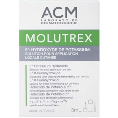 ACM Molutrex 5% Sol Cutane Fl 3ml ACM Molutrex 5% Sol Cutane Fl 3ml