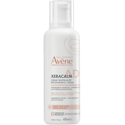 Avène XeraCalm A.D Crème Relipidante, Peau Sèche Sujette À L'eczéma Atopique Et Aux Démangeaisons 400ml Avène XeraCalm A.D Crème Relipidante, Peau Sèche Sujette À L'eczéma Atopique Et Aux Démangeaisons 400ml