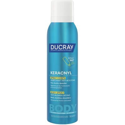 Ducray Keracnyl Spray Corps, Asséchant Anti-boutons, Acide Salicylique & Glycolique, Peau À Tendance Acnéique 150ml Ducray Keracnyl Spray Corps, Asséchant Anti-boutons, Acide Salicylique & Glycolique, Peau À Tendance Acnéique 150ml