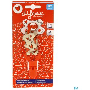 Clip pour Sucette Difrax I Love - Accessoires Clip pour Sucette Difrax I Love - Accessoires