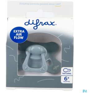 Difrax Sucette Natural 6m+ Uni Stone Difrax Sucette Natural 6m+ Uni Stone