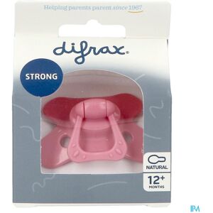 Difrax Sucette Natural 12m+ Uni Raspberry Difrax Sucette Natural 12m+ Uni Raspberry