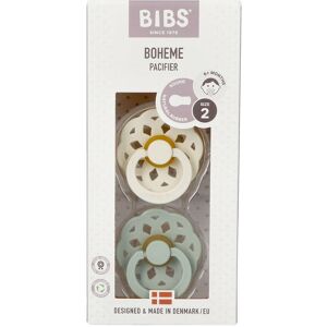 Bibs 2 Sucette Boheme Duo Sage/ivory 2 Bibs 2 Sucette Boheme Duo Sage/ivory 2