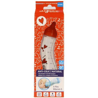 Difrax S-flex Biberon Naturel 250 ml - Biberon Difrax S-flex Biberon Naturel 250 ml - Biberon