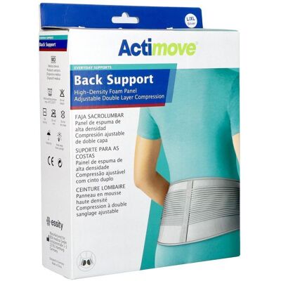 Soutien lombaire Actimove de BSN Medical - Grand/X-Large Gris - Soutien dorsal Soutien lombaire Actimove de BSN Medical - Grand/X-Large Gris - Soutien dorsal