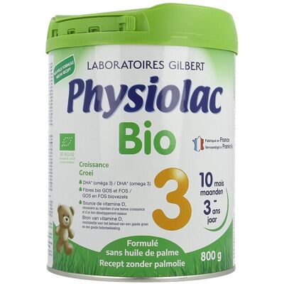 Physiolac Bio 3 Lait Pdr Nf 800g Physiolac Bio 3 Lait Pdr Nf 800g