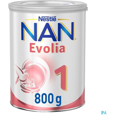 Nan Evolia 1 Lait Pour Nourrissons Bébé 800g Nan Evolia 1 Lait Pour Nourrissons Bébé 800g