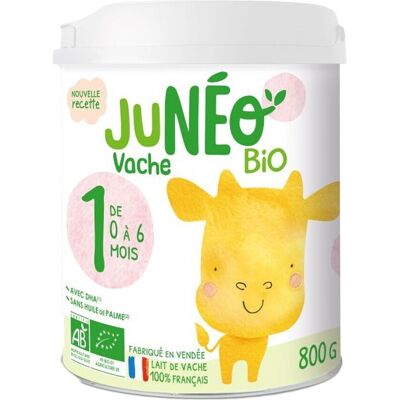 Juneo 1 Lait Vache 0-6m 800g Juneo 1 Lait Vache 0-6m 800g