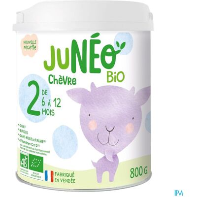 Lait de chèvre bio pour infants 6-12 mois Lait de chèvre bio pour infants 6-12 mois