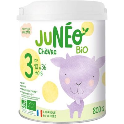 Juneo 3 Lait Chevre 10-36m 800g Juneo 3 Lait Chevre 10-36m 800g