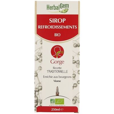Sirop de Sureau et Thym HerbalGem - 250ml - Soulagement respiratoire Sirop de Sureau et Thym HerbalGem - 250ml - Soulagement respiratoire