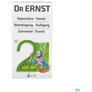 Thé détox Dr Ernst Nr 2 avec Séné et Boulleau - Tisane Dépurative-Transit Thé détox Dr Ernst Nr 2 avec Séné et Boulleau - Tisane Dépurative-Transit