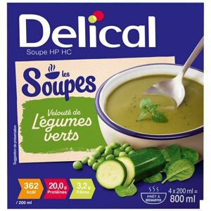 Delical Soupe Veloutée de Légumes Verts - Soupe Delical Soupe Veloutée de Légumes Verts - Soupe