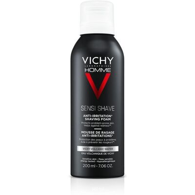 Vichy Homme Gel de Rasage Anti-Irritations - Gel de rasage pour peau sensible Vichy Homme Gel de Rasage Anti-Irritations - Gel de rasage pour peau sensible