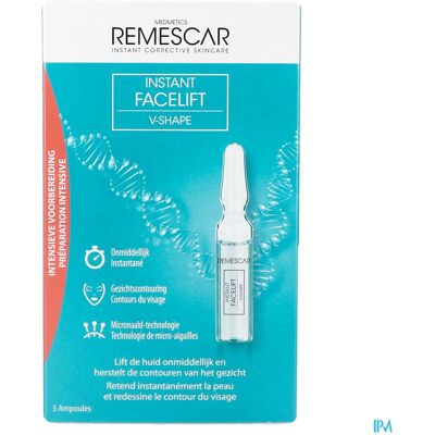 Remescar Ampoules Lifting Instantané - Forme en V Remescar Ampoules Lifting Instantané - Forme en V