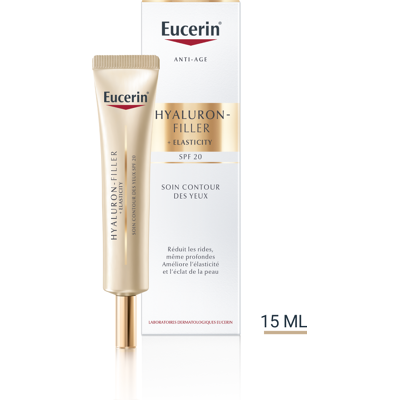 Eucerin Hyaluron-Filler + Elasticity SPF20 - Soin Contour des Yeux Eucerin Hyaluron-Filler + Elasticity SPF20 - Soin Contour des Yeux
