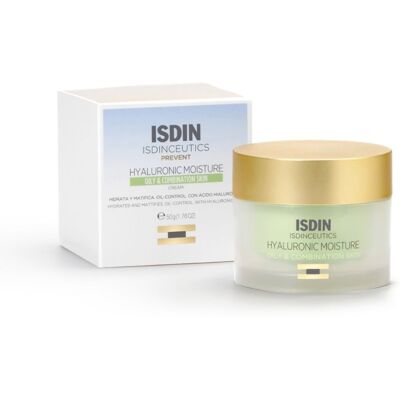 Isdin Hyaluronic Moisture Peaux Grasses - Crème de Jour Isdin Hyaluronic Moisture Peaux Grasses - Crème de Jour