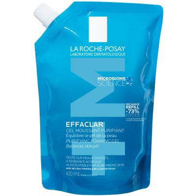 La Roche Posay Effaclar Gel Moussant Recharge (400 ml) La Roche Posay Effaclar Gel Moussant Recharge (400 ml)