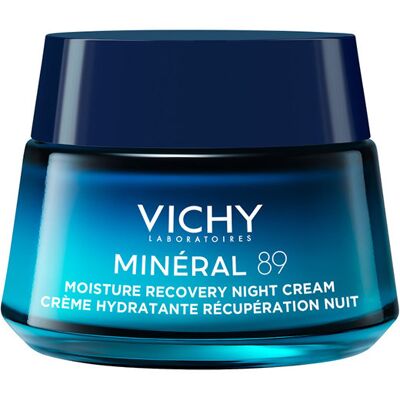 Vichy Minéral 89 Crème de Nuit - Hydratant pour Tous Types de Peau Vichy Minéral 89 Crème de Nuit - Hydratant pour Tous Types de Peau