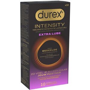 Durex Intensity Preservatifs Extra Lube 10 Pièces Durex Intensity Preservatifs Extra Lube 10 Pièces