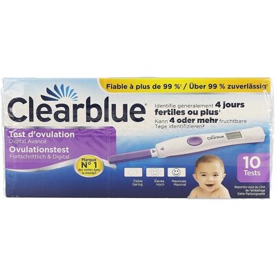 Clearblue Advanced Test Ovulation 10 Clearblue Advanced Test Ovulation 10