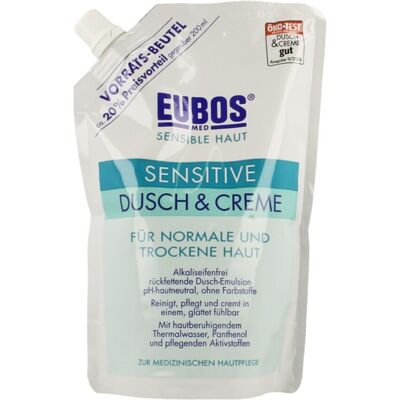 Eubos Creme Douche Sensitive Refill 400ml Eubos Creme Douche Sensitive Refill 400ml