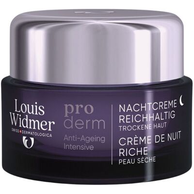 Louis Widmer - Proderm Anti-Ageing Intensive Night Cream - 50 ml - Cream Louis Widmer - Proderm Anti-Ageing Intensive Night Cream - 50 ml - Cream