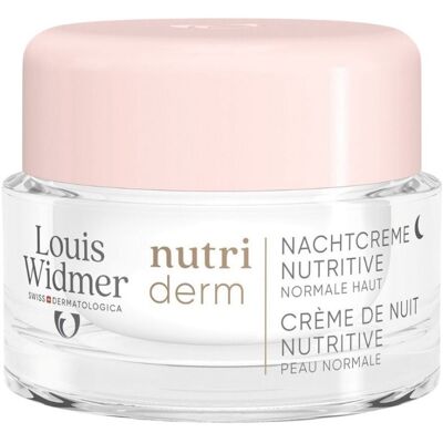 Louis Widmer - Nutriderm - 50 ml - Légèrement parfumée - Cream Louis Widmer - Nutriderm - 50 ml - Légèrement parfumée - Cream