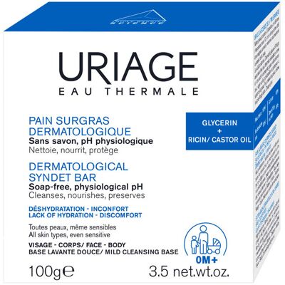 Uriage Dermo-phy Pain Surgras Dermatologique 100g Visage Et Corps Uriage Dermo-phy Pain Surgras Dermatologique 100g Visage Et Corps