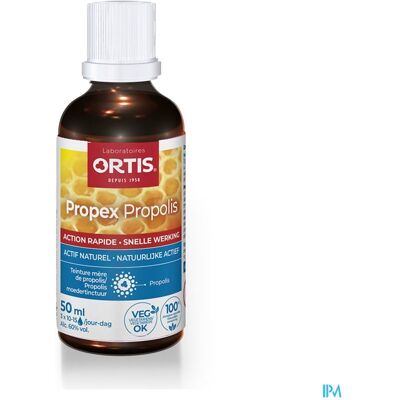 Ortis Propex Propolis Gutt 50ml Ortis Propex Propolis Gutt 50ml