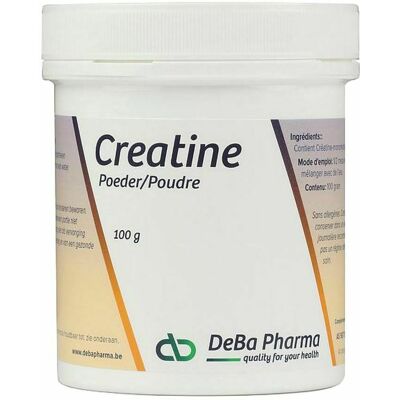 Debapharma Creatine Monohydrate Pdr Soluble 100g Deba Debapharma Creatine Monohydrate Pdr Soluble 100g Deba