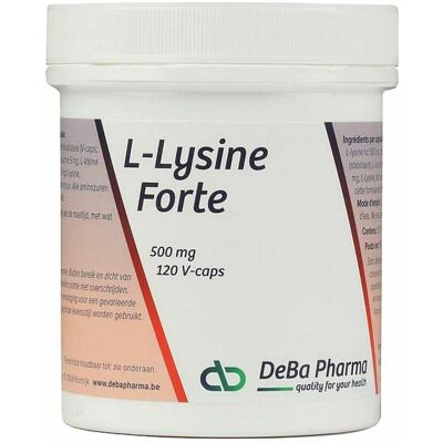 DeBa Pharma L-Lysine Forte 500 mg - Complément alimentaire DeBa Pharma L-Lysine Forte 500 mg - Complément alimentaire